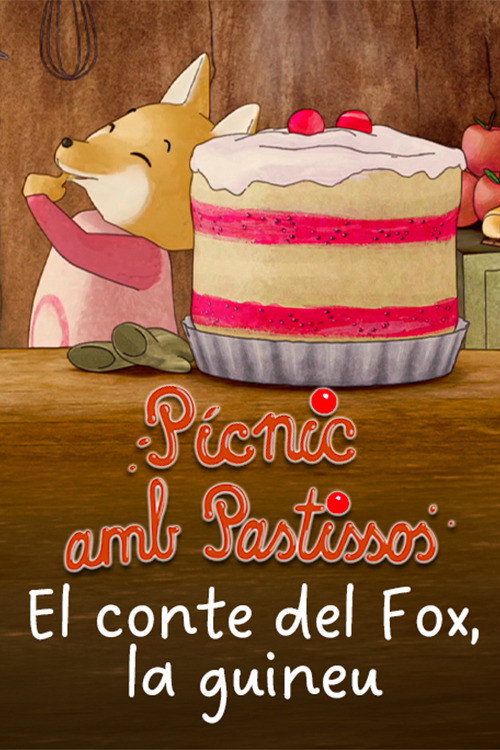 Cartell de Pícnic amb pastissos. El conte del Fox, la guineu