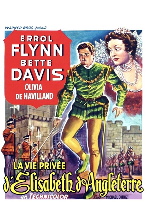 Affiche du film La Vie privée d'Élisabeth d'Angleterre