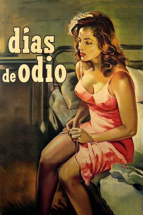 Poster Días de odio 1954