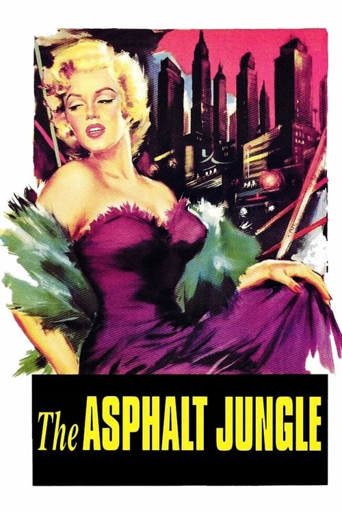 Grootschalige poster van The Asphalt Jungle