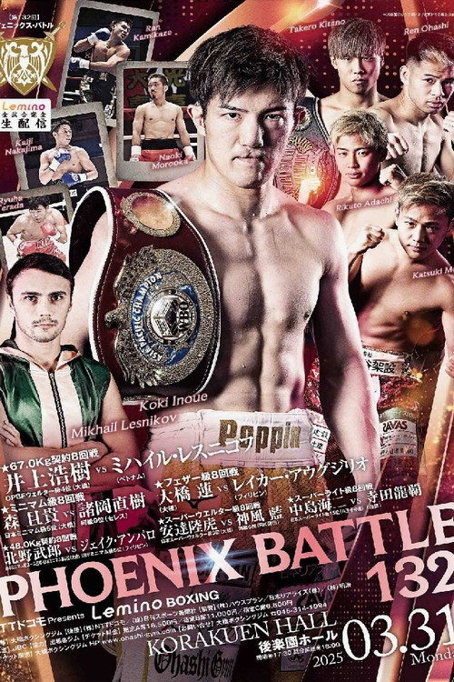 Lemino BOXING PHOENIX BATTLE 132 poster