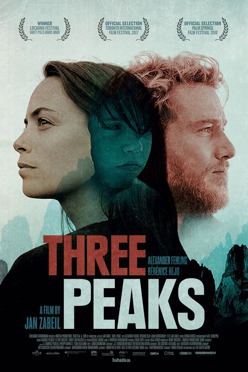 Grootschalige poster van Three Peaks