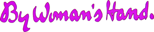 By Woman's Hand