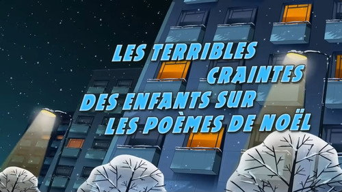 Image Les terribles craintes des enfants sur les poèmes de Noël