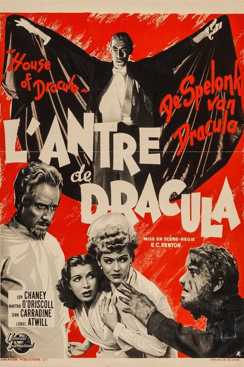 La maison de Dracula movie poster player