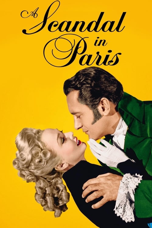 A Scandal in Paris (1946) poster