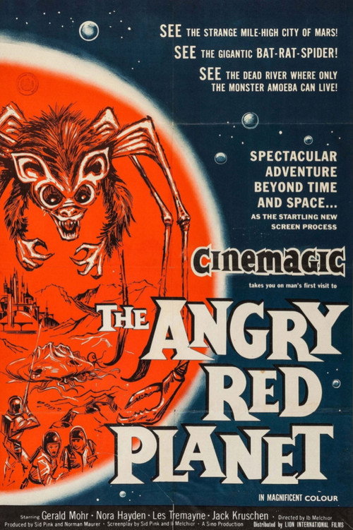 The Angry Red Planet poster