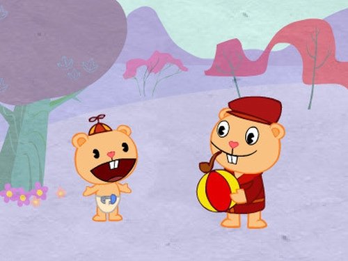 Escena del episodio 5 de la temporada 1 de la serie Happy Tree Friends