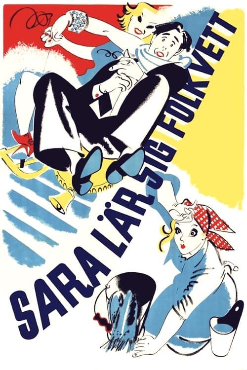 Poster Sara lär sig folkvett 1937