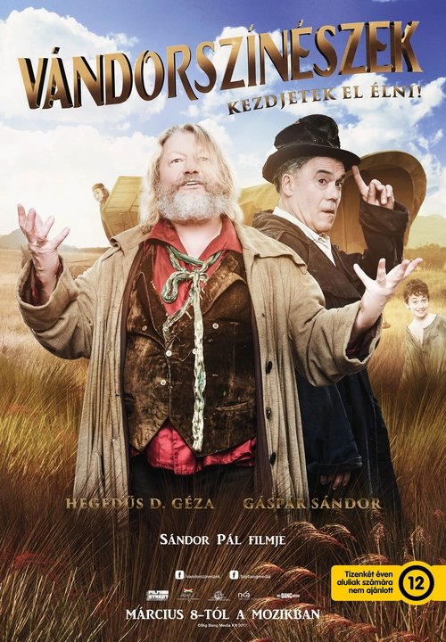 Vándorszínészek movie poster player