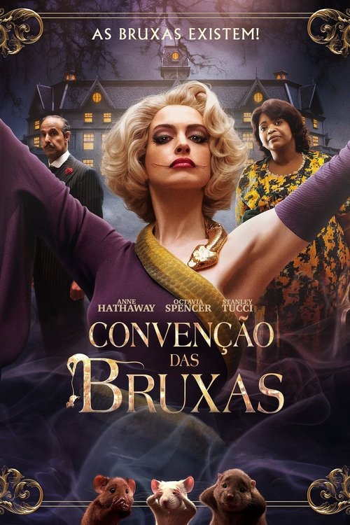 Convenção das Bruxas movie poster player