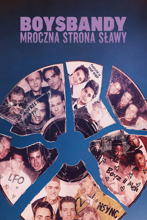 Plakat: Boysbandy: mroczna strona sławy