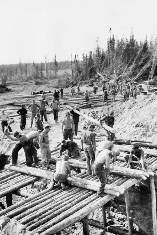 Building of the Alaska Highway