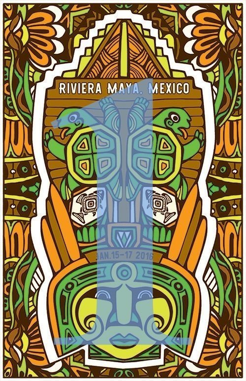 Phish 2016-01-15 Riviera Maya Mexico movie poster player