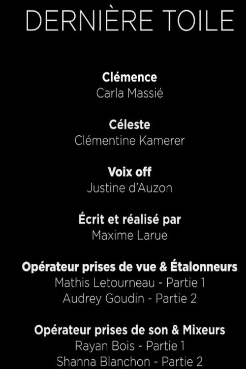 Dernière Toile