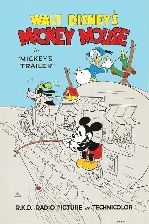 Mickey's Trailer poster