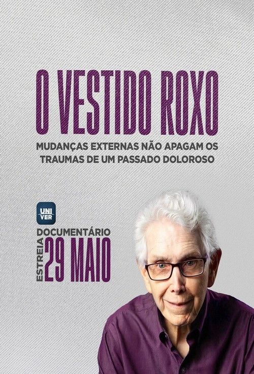 Póster oficial de O Vestido Roxo (2021) - Documentary