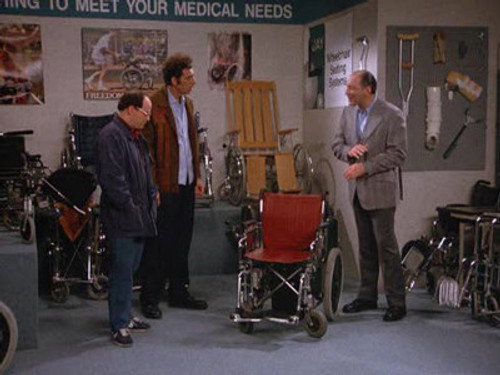 Seinfeld S04E22 — The Handicap Spot episode still