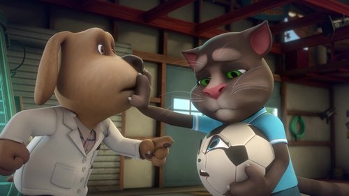 Escena del episodio 23 de la temporada 5 de la serie Talking Tom and Friends