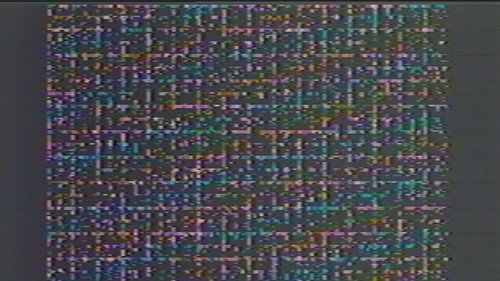 Dot Crawl Backdrop Blur