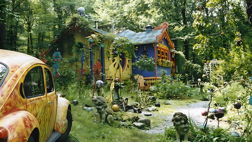 Weird Homes Backdrop Blur