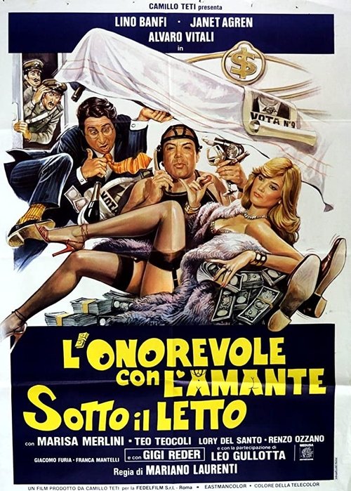 L'onorevole con l'amante sotto il letto movie poster player