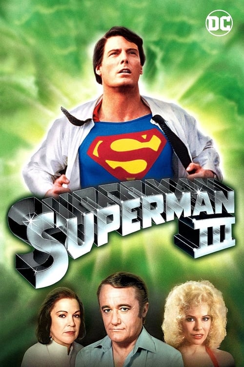 Grootschalige poster van Superman III