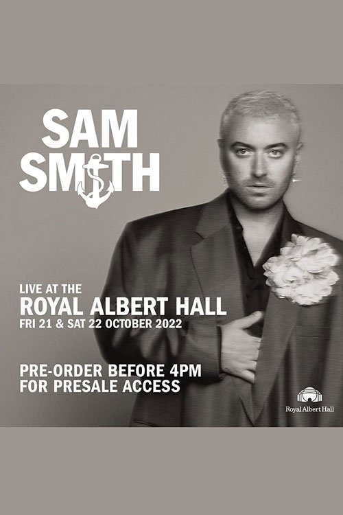 Sam Smith: concierto en el Royal Albert Hall poster