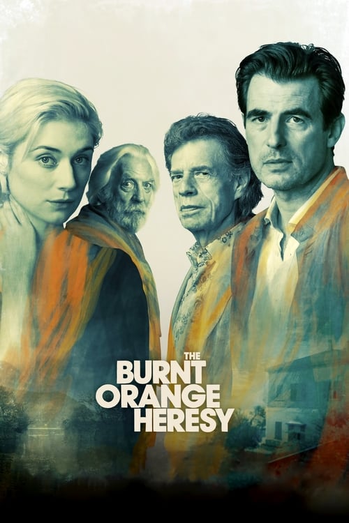 Grootschalige poster van The Burnt Orange Heresy