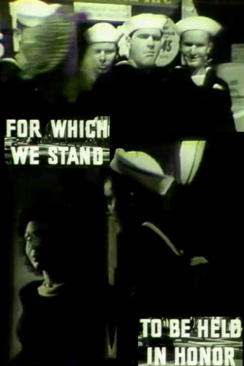 Poster For Which We Stand: To Be Held In Honor 1950