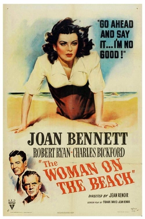 Una mujer en la playa 1947