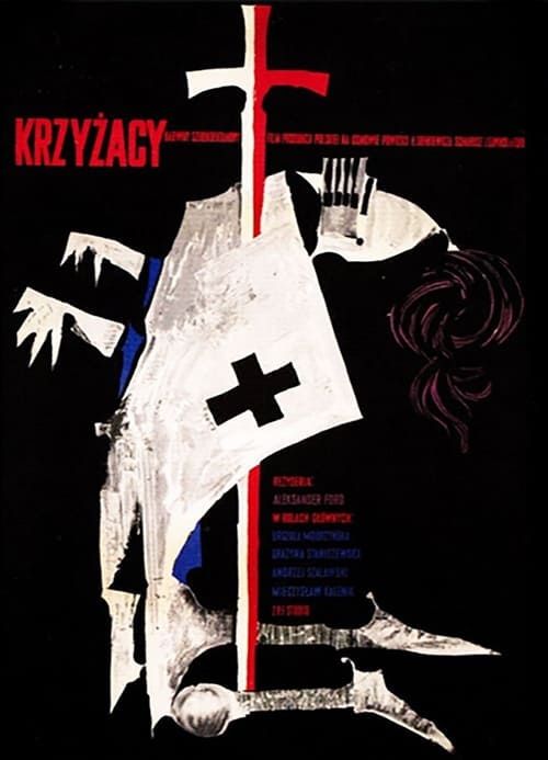 Poster Krzyżacy 1960