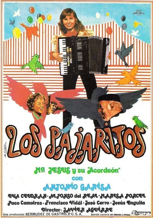 Los pajaritos movie poster player