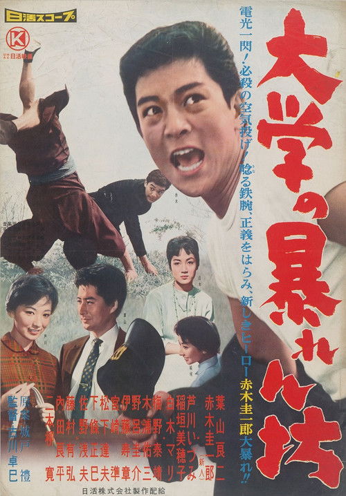 大学の暴れん坊 Poster