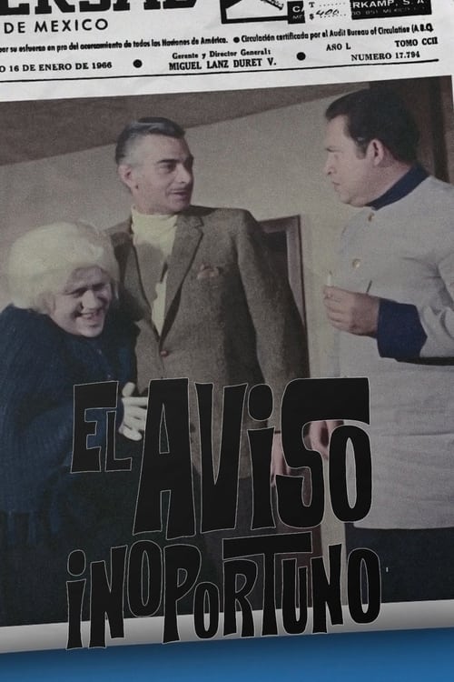 Poster El aviso inoportuno 1969