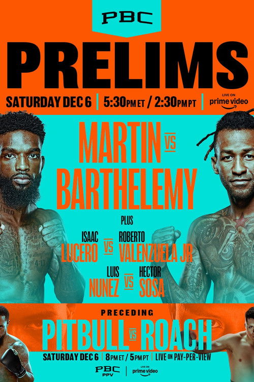 Isaac Cruz vs. Lamont Roach poster