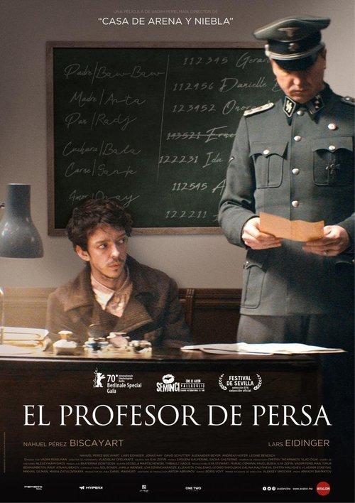 El profesor de persa movie poster player