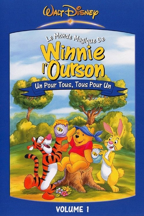 Une compilation de quatre épisodes tirés de la série télé Les nouvelles aventures de Winnie l'ourson :
 - Winnie l'Ourson dans le vent
 - Amis pour la Vie
 - Le Porcinet qui devint roi
 - Bourriquet est triste