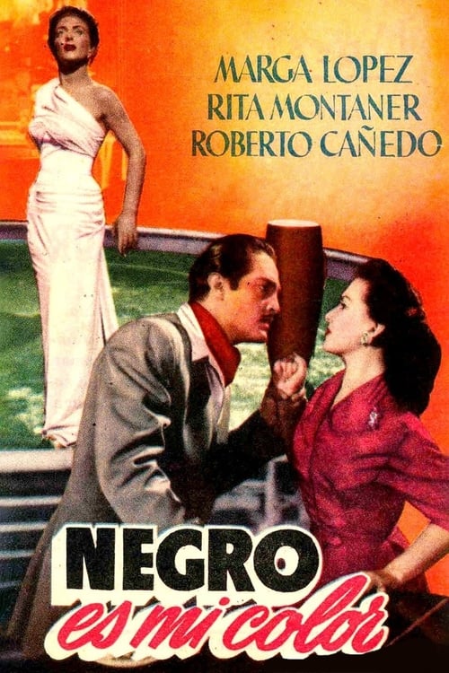 Negro es mi color poster