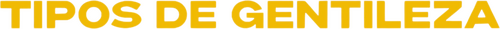 Tipos de gentileza