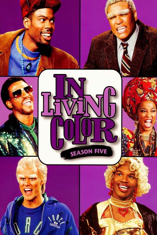 Póster de la temporada 5 de la serie In Living Color