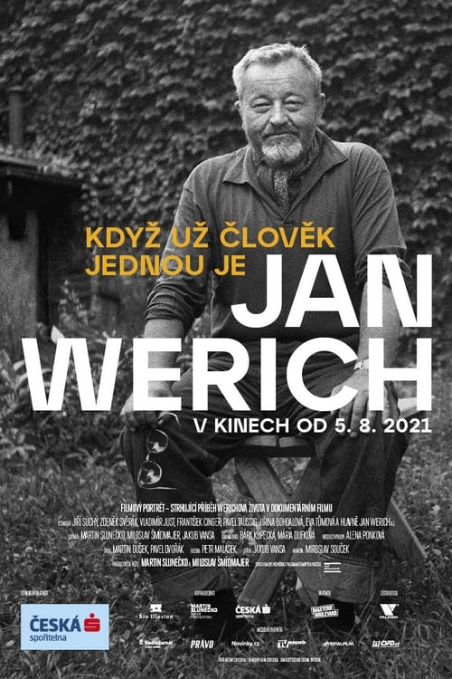 Poster Jan Werich: Když už člověk jednou je… 2021