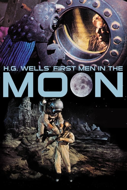 Grootschalige poster van First Men in the Moon