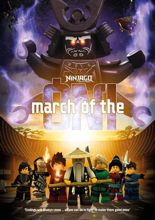 Poster do filme Ninjago: Masters of Spinjitzu: March of the Oni