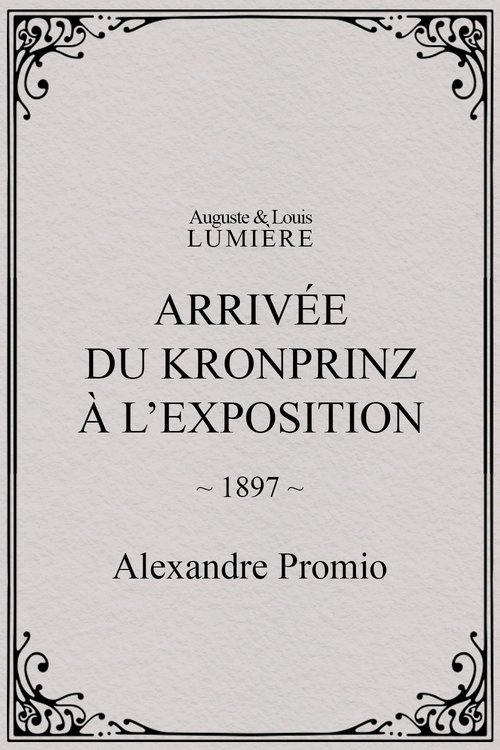 Arrivée du kronprinz à l’exposition