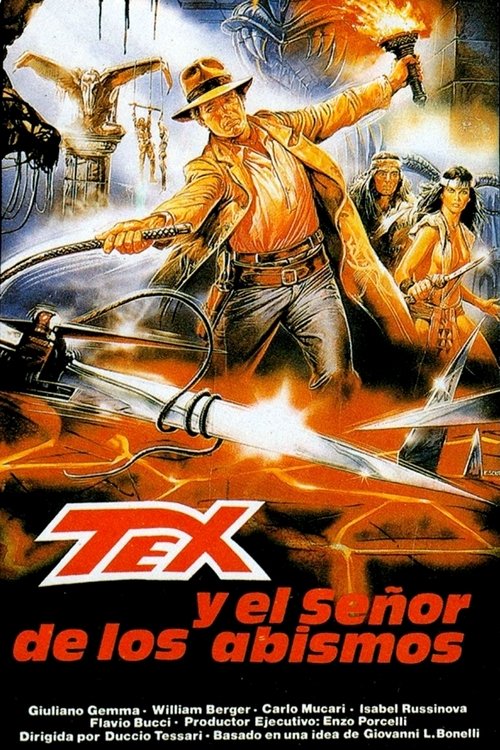 Tex y el señor de los abismos movie poster player