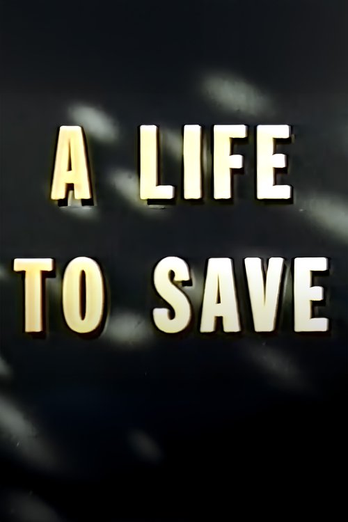 Poster for A Life to Save (1954)