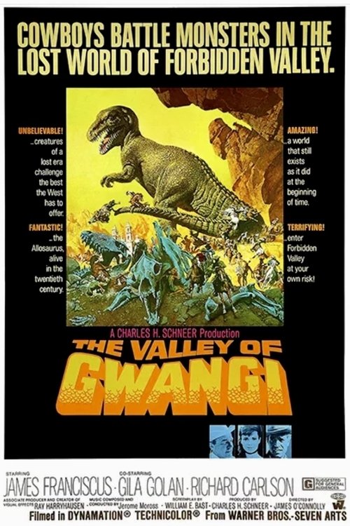 Grootschalige poster van The Valley of Gwangi