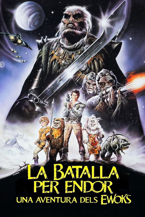 Cartell de La batalla per Endor: Una aventura dels ewoks