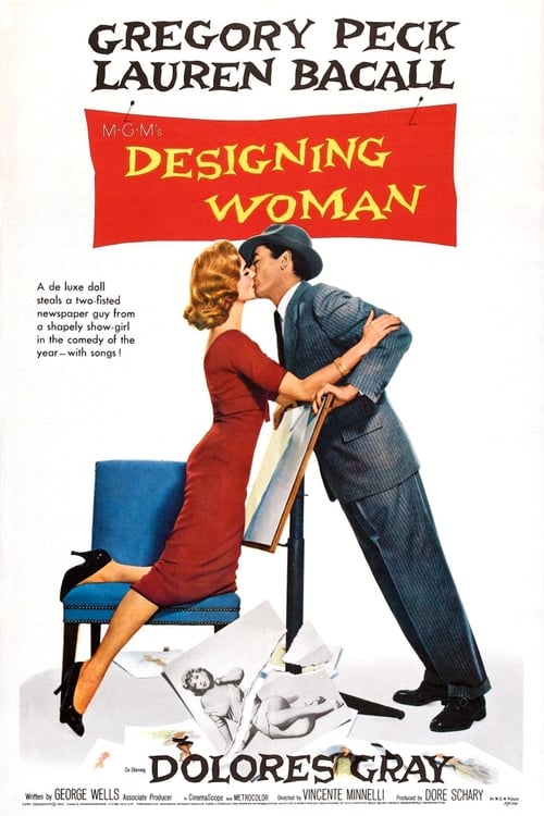 Designing Woman (1957) poster